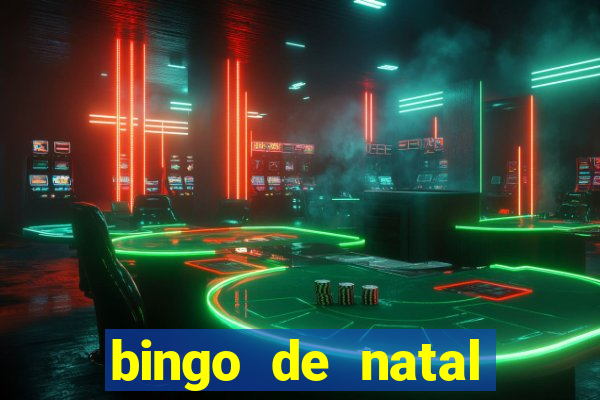 bingo de natal para imprimir gratis